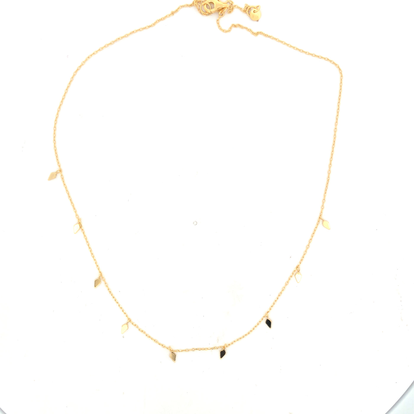 Onatah Sterling Silver Gold Plated Little Spears Necklace