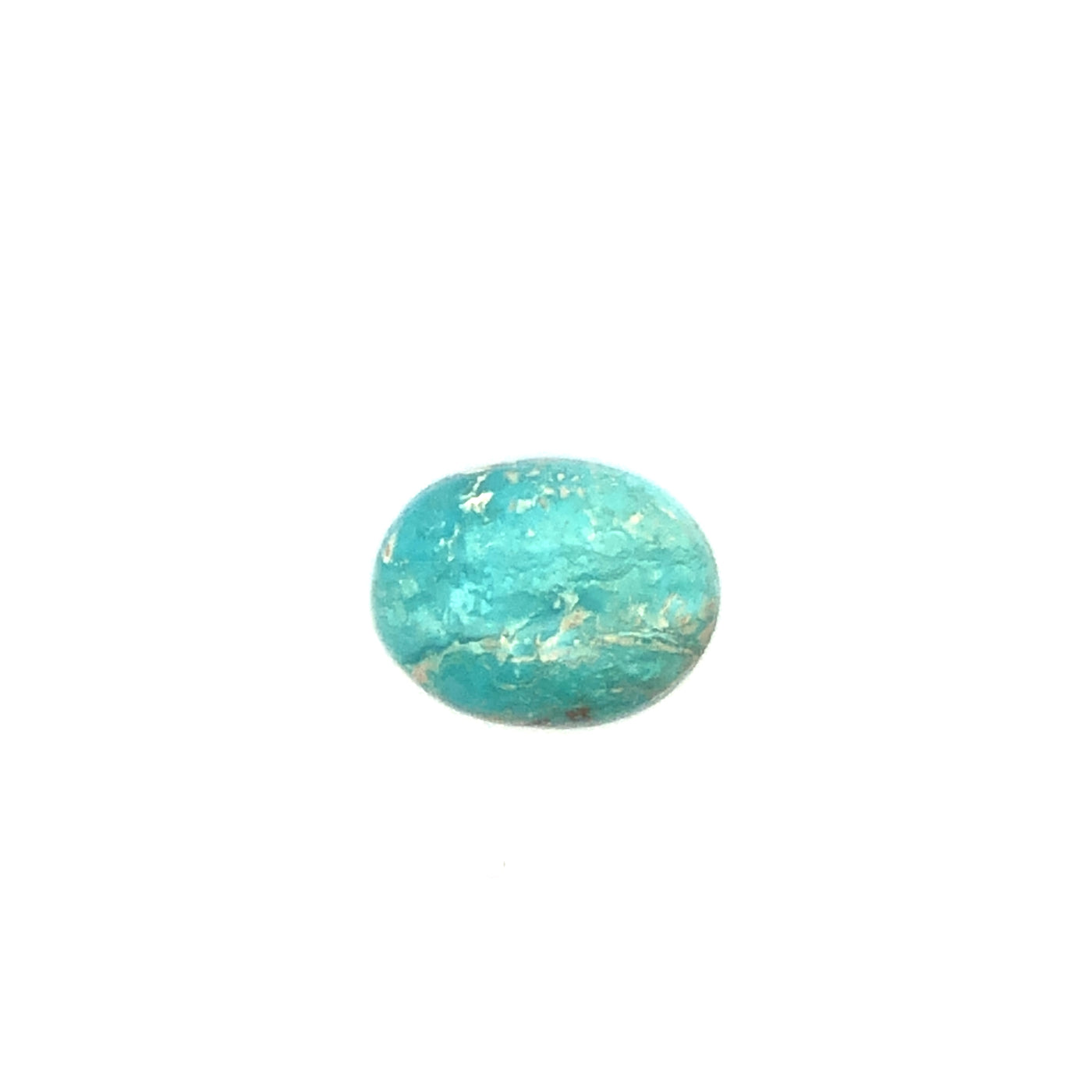 Loose Narooma Turquoise Oval Shaped 17.21Ct Blue With Some White