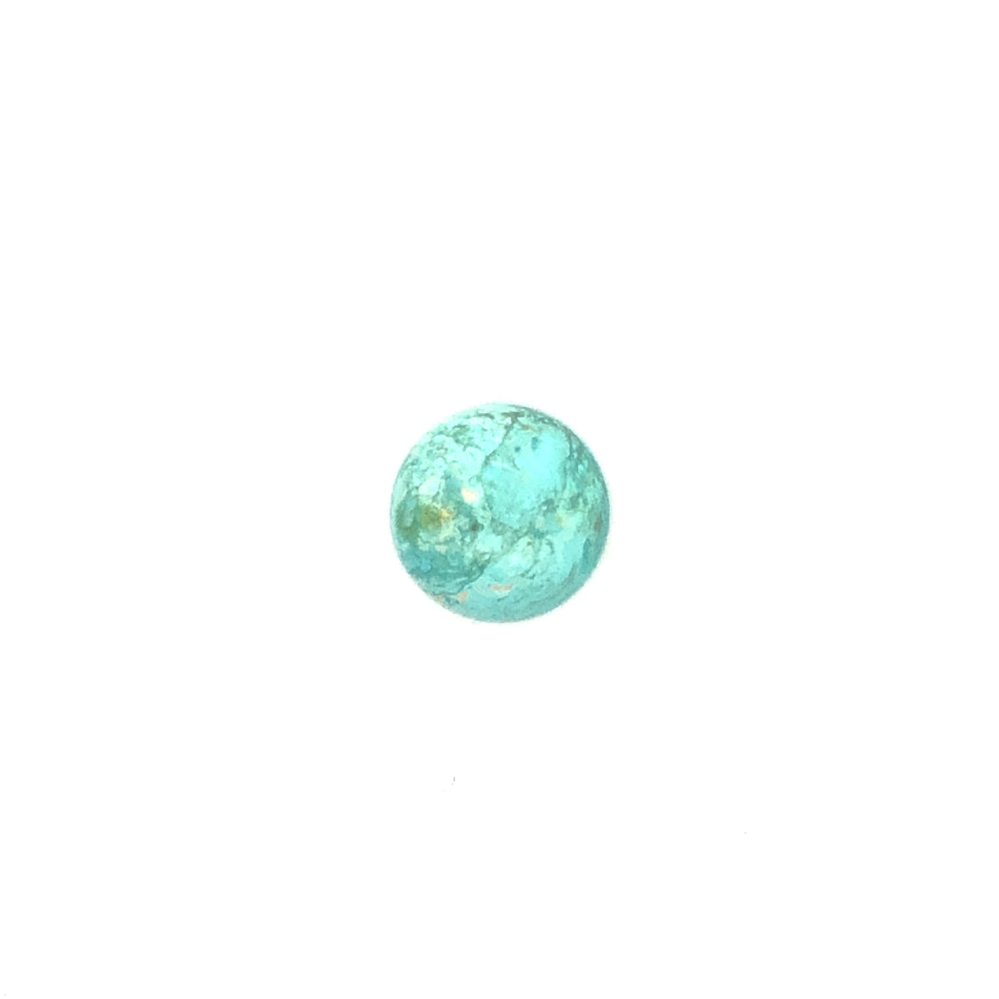 Loose Narooma Turquoise Round Shaped 6.21Ct Blue