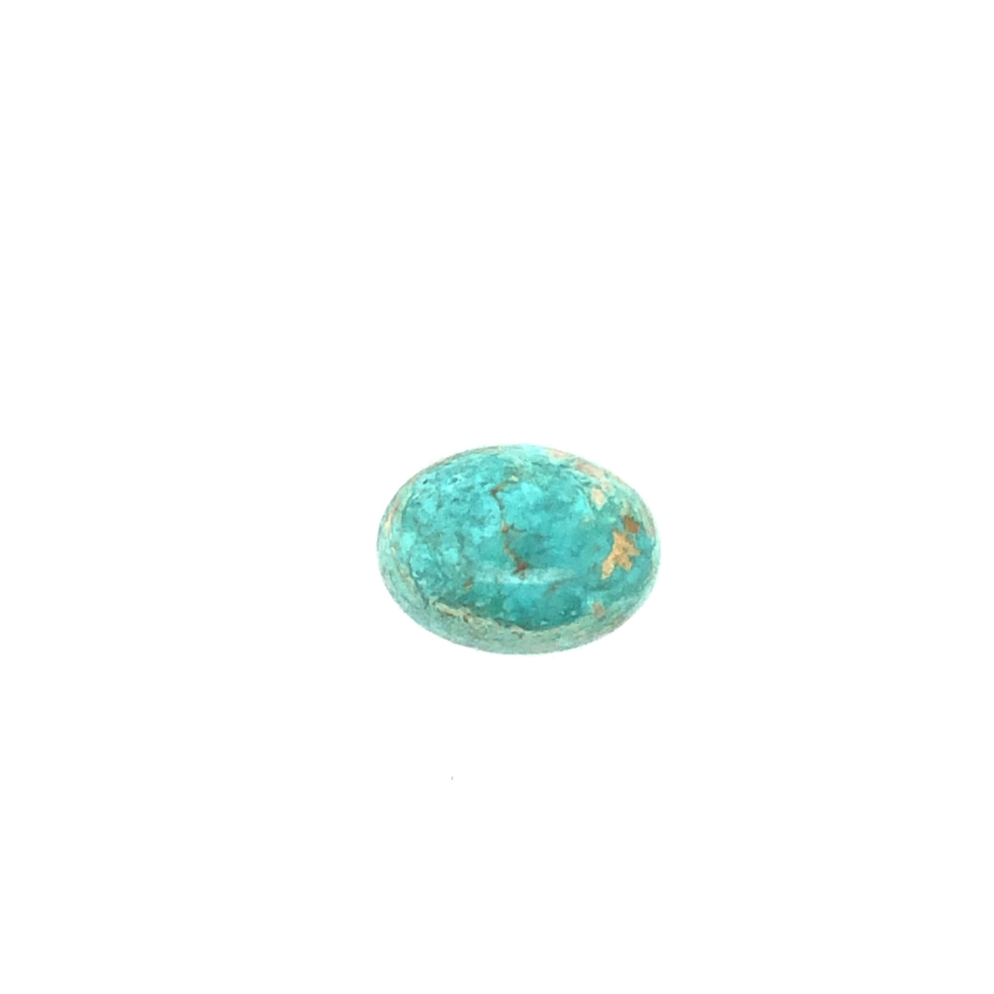 Loose Narooma Turquoise Oval Shaped 11.51Ct Blue With Some White
