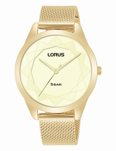 Lorus Ladies Dress gold coloured Watch