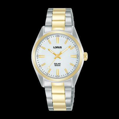 Lorus Ladies 2 Tone Stainless Steel Sports 100M Bracelet Watch
