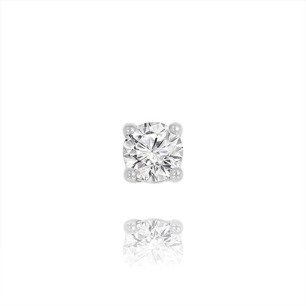 White Gold Diamond Stud Earrings