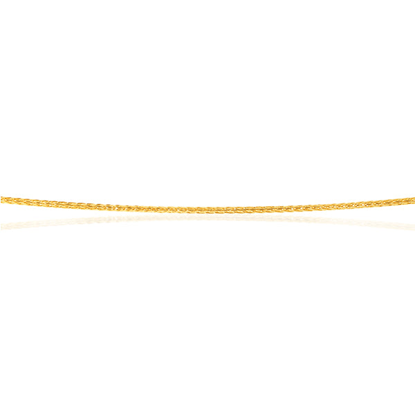 9Ct Yellow Gold Magic Wheat Chain