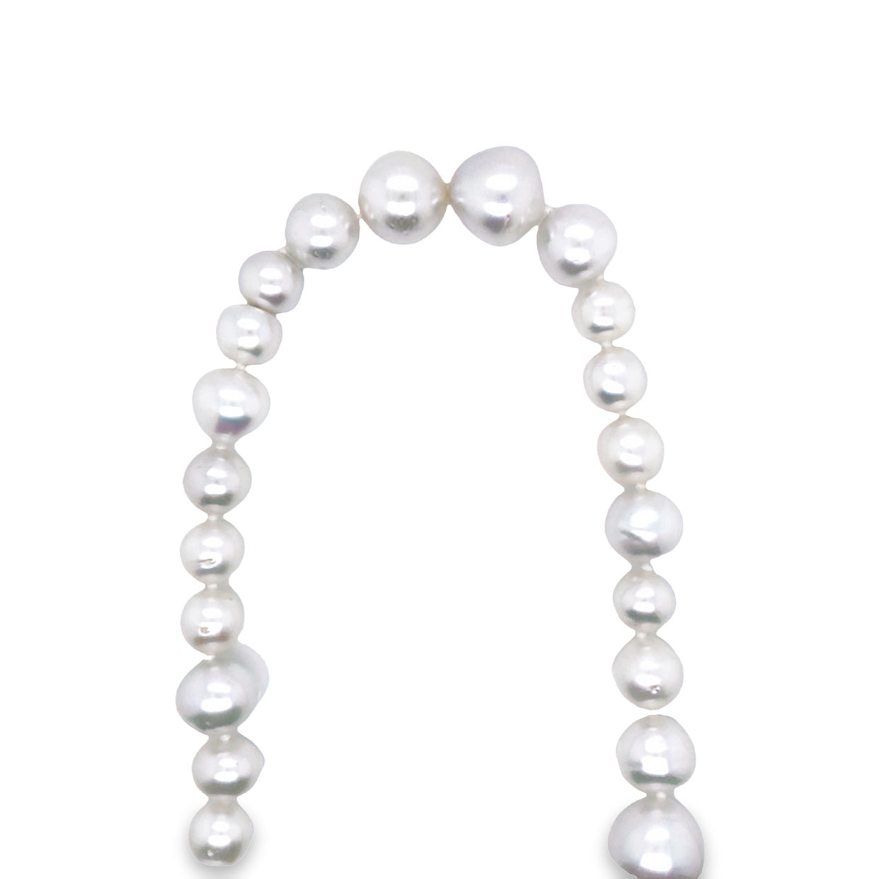 Autore Strand. Autore South Sea Pearls 14Mm And 8Mm High Button Strand 90Cm