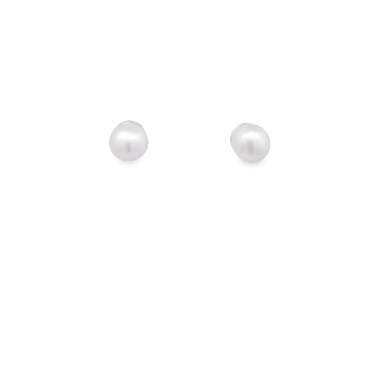 Sterling Silver 4MM Freshwater Pearl Studs