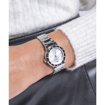 Furla Ladies Tortona Silver Bracelet Watch