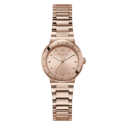 Furla Ladies Tortona Rose Gold Plated Bracelet