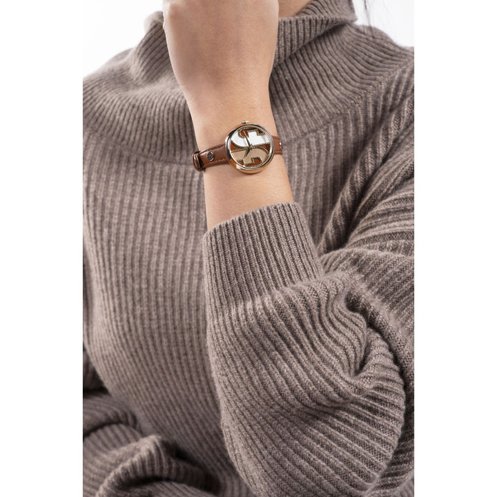 Furla Cosy Brown Genuine Leather Strap Watch Furla Cosy Brown Genuine Leather Strap Watch main image 2