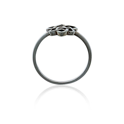 Silver Celtic Triple GoddessRing