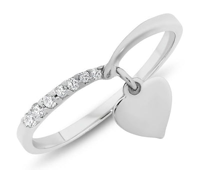 Sterling Silver Cubic Zirconia Ring