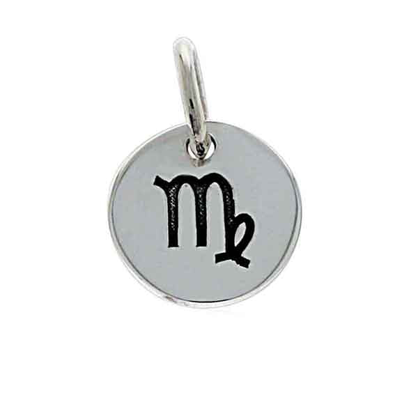 Mojo Silver Mini Starsign Charm - Virgo