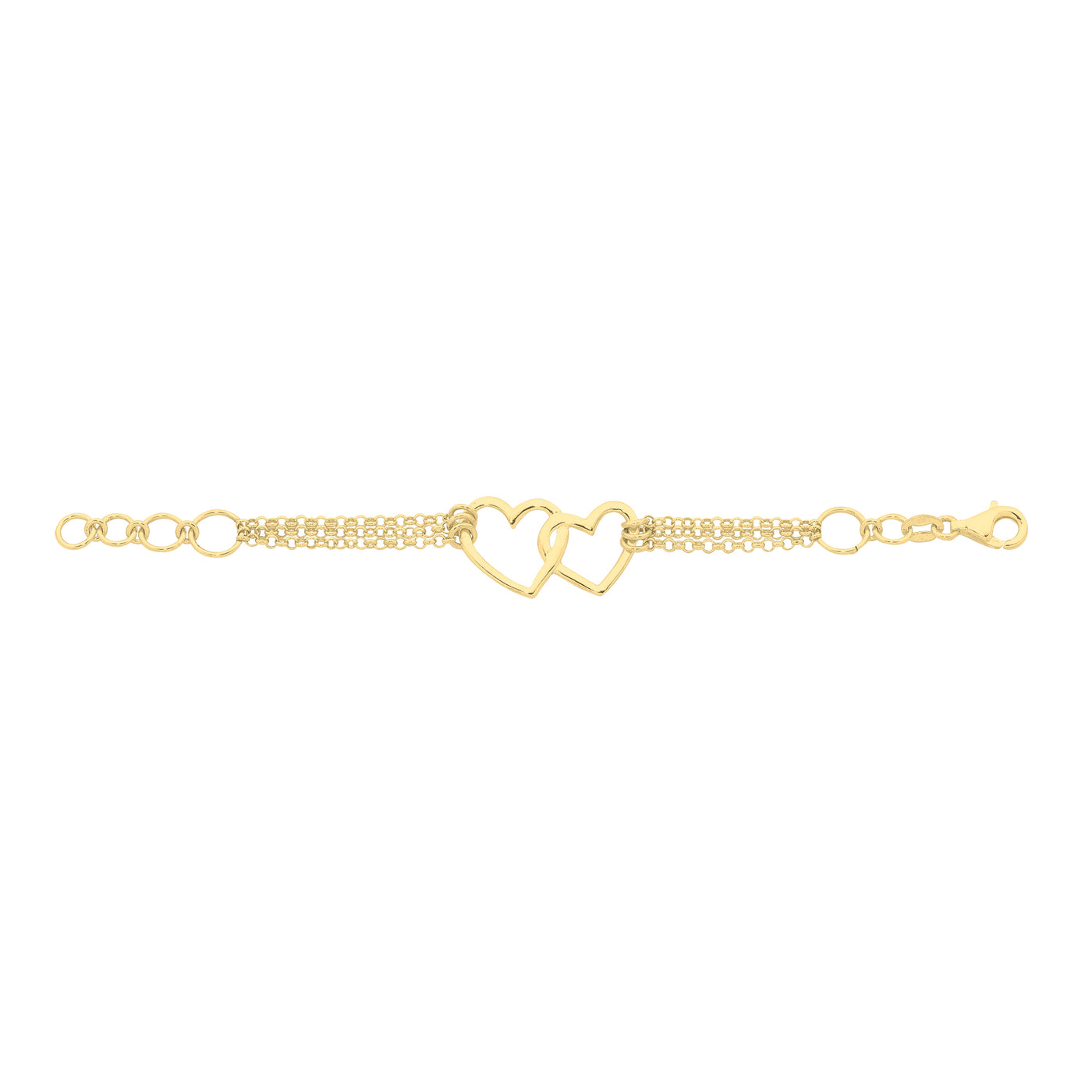 Gold-Plated Sterling Silver Bracelet
