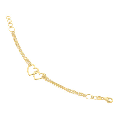 Gold-Plated Sterling Silver Bracelet