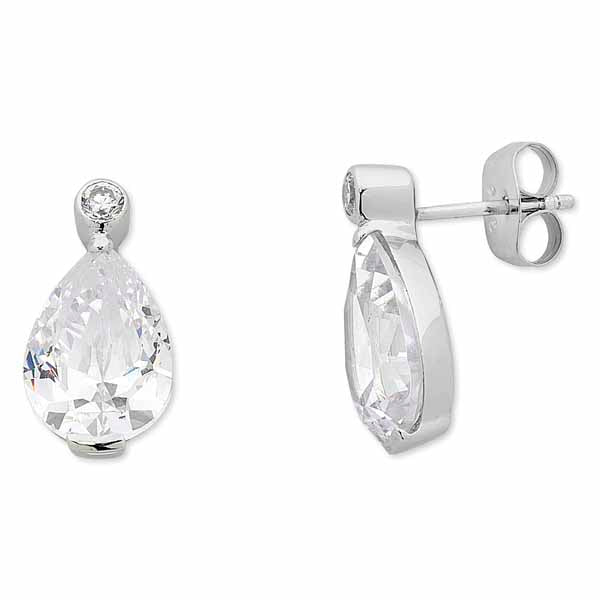 Sterling Silver Cubic Zirconia Earrings