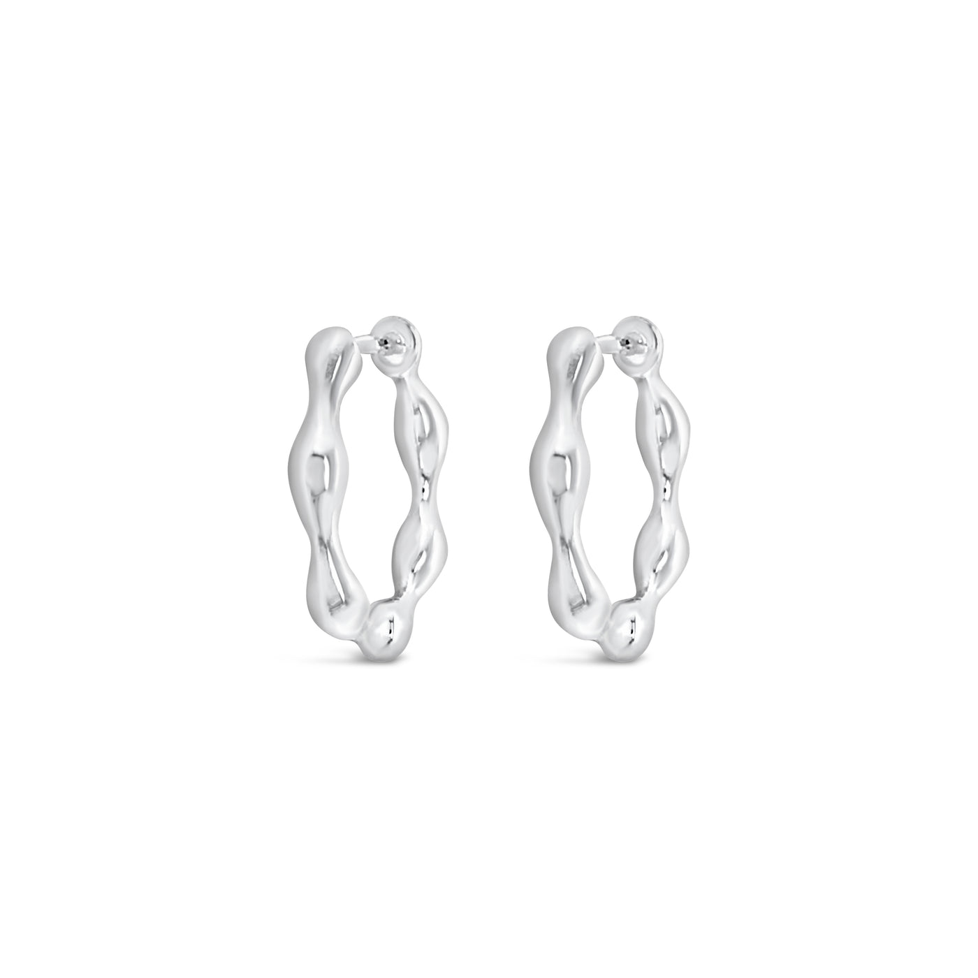 Onatah Sterling Silver Hoop Earrings