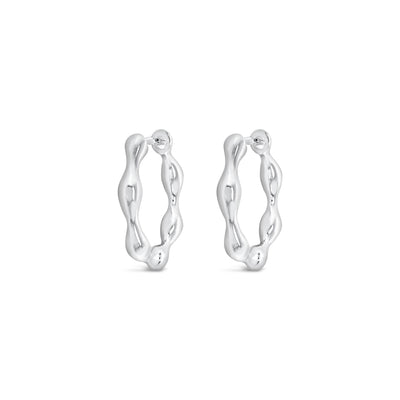 Onatah Sterling Silver Hoop Earrings