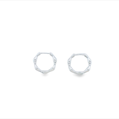 Onatah Sterling Silver Hoop Earrings