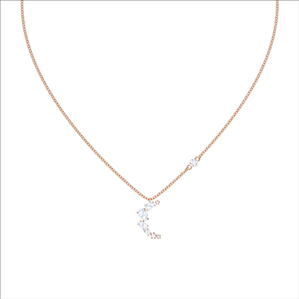 Swarovski Atelier Rose Gold Plated Moonsun Necklace