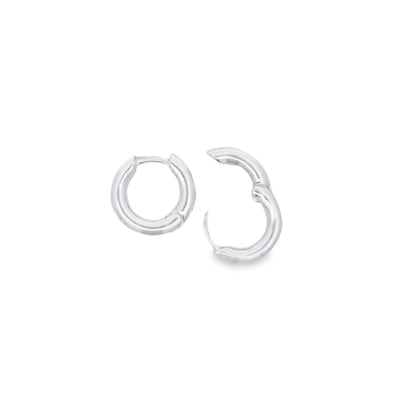 Zafino Kendall Hoop Earring Small Silver Plated