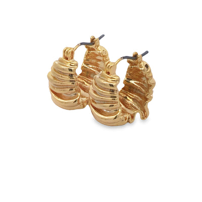 Gold Plated Melissa Hoop Earrings