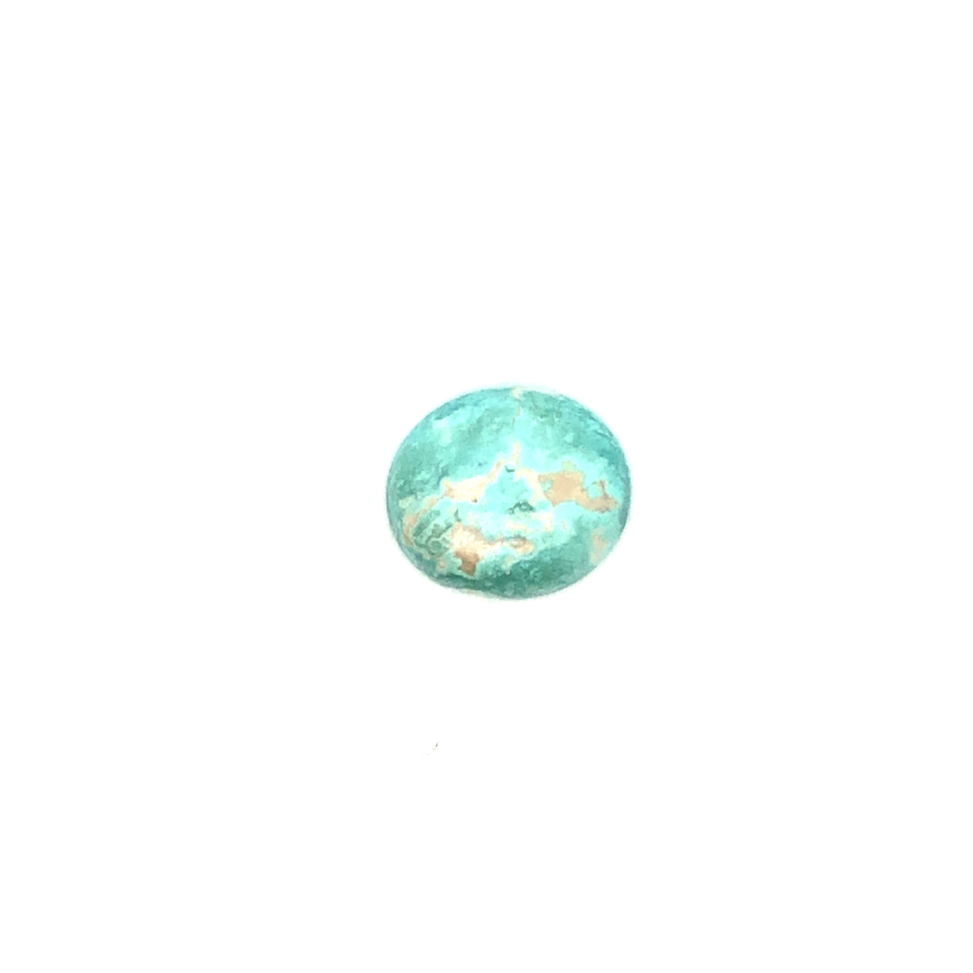 Loose Narooma Turquoise Oval Shaped 6.62Ct Blue With Some White
