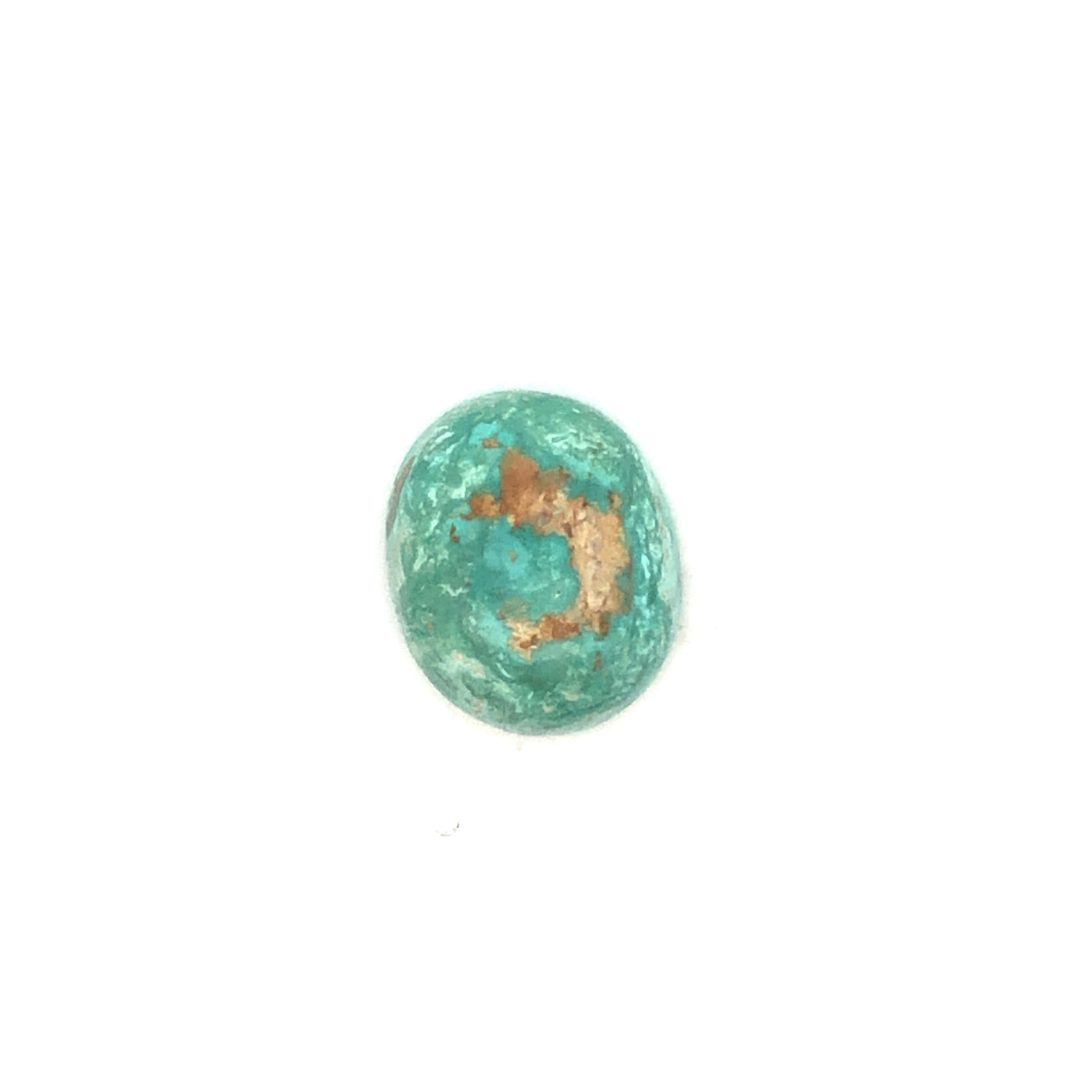 Loose Narooma Turquoise Oval Shaped 17.96Ct Blue With Some White/Brown