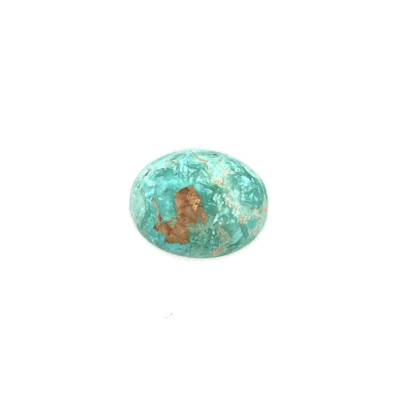 Loose Narooma Turquoise Oval Shaped 15.64Ct Blue With Some Brown