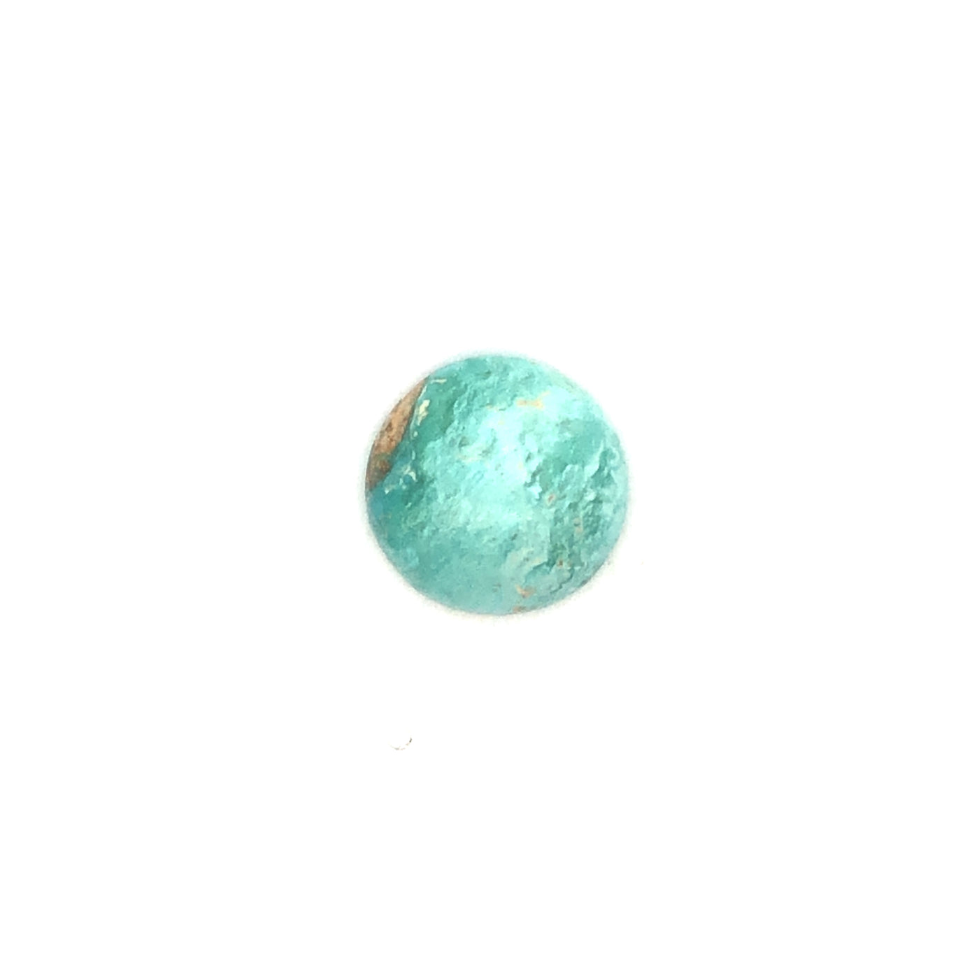 Loose Narooma Turquoise Round Shaped 13.75Ct Blue With Some Brown