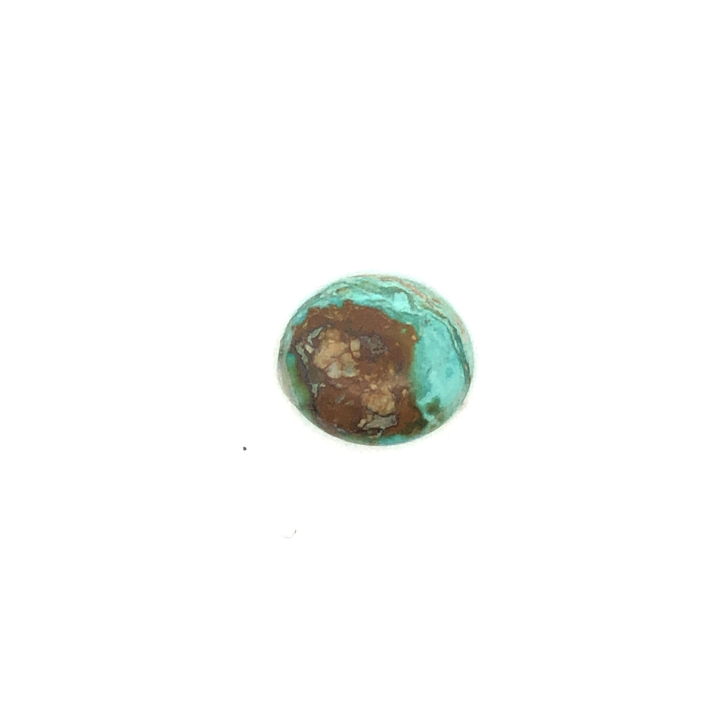 Loose Narooma Turquoise Oval Shaped 12.43Ct Blue With Brown