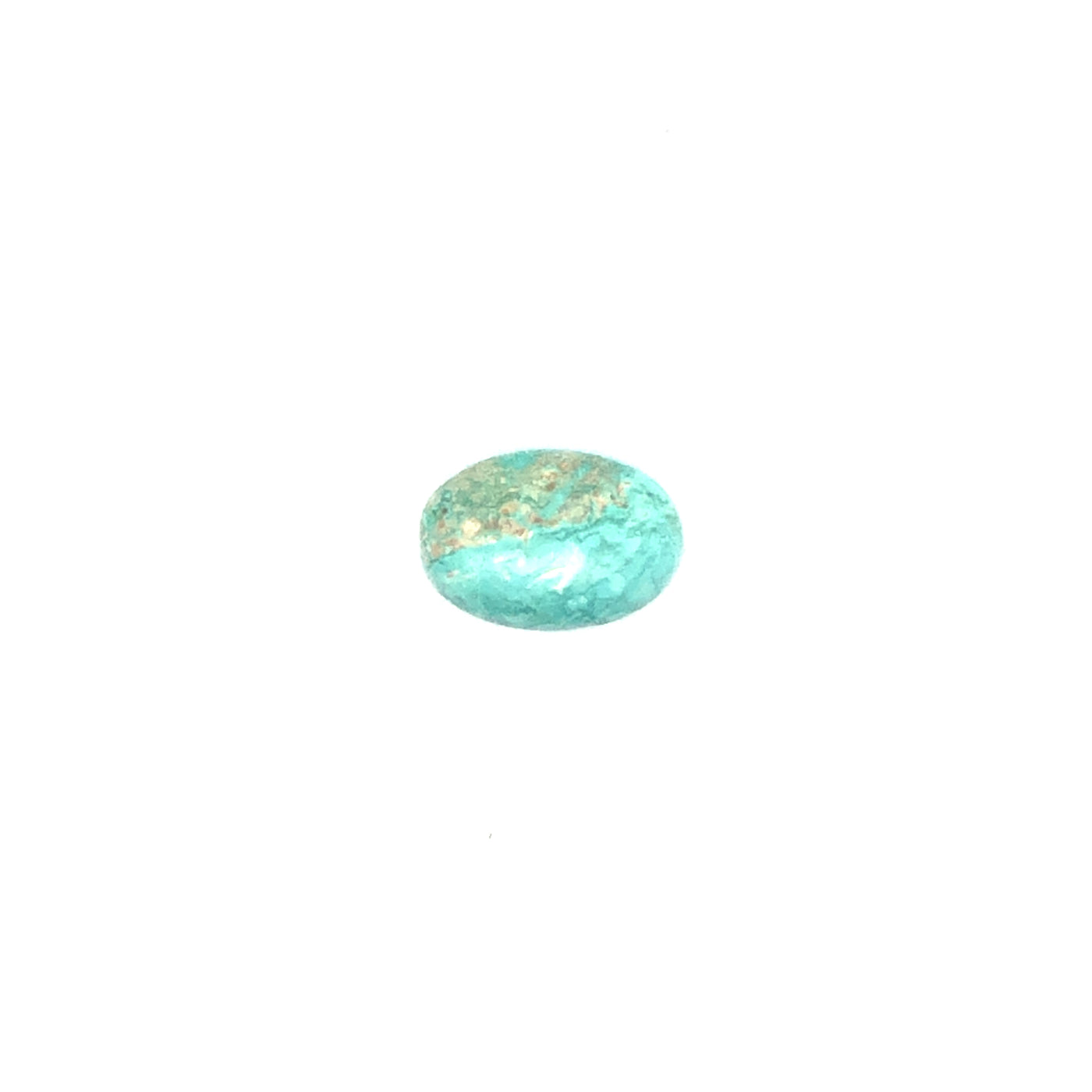 Loose Narooma Turquoise Oval Shaped 5.43Ct Blue With Some White