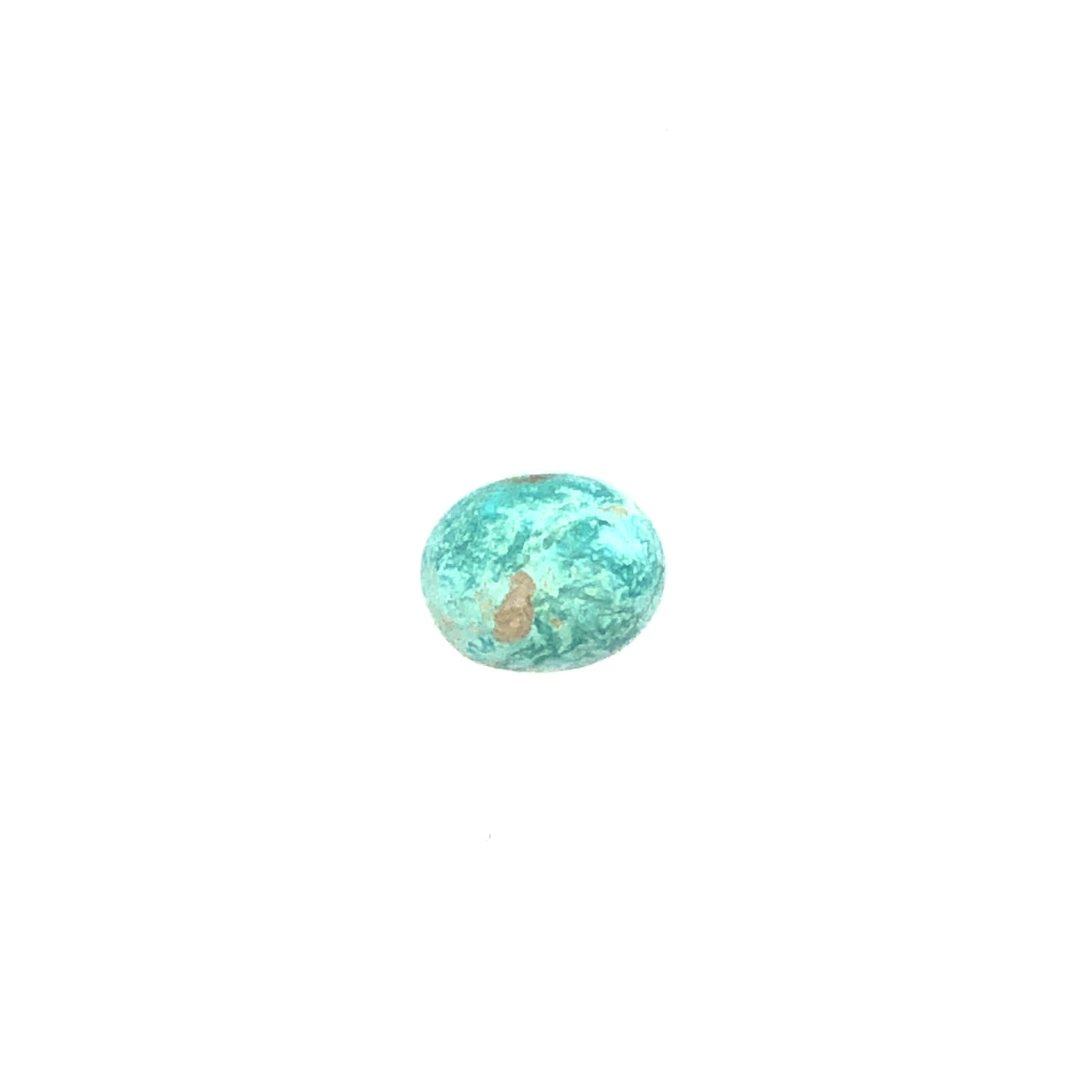 Loose Narooma Turquoise Oval Shaped 7.41Ct Blue With Some White