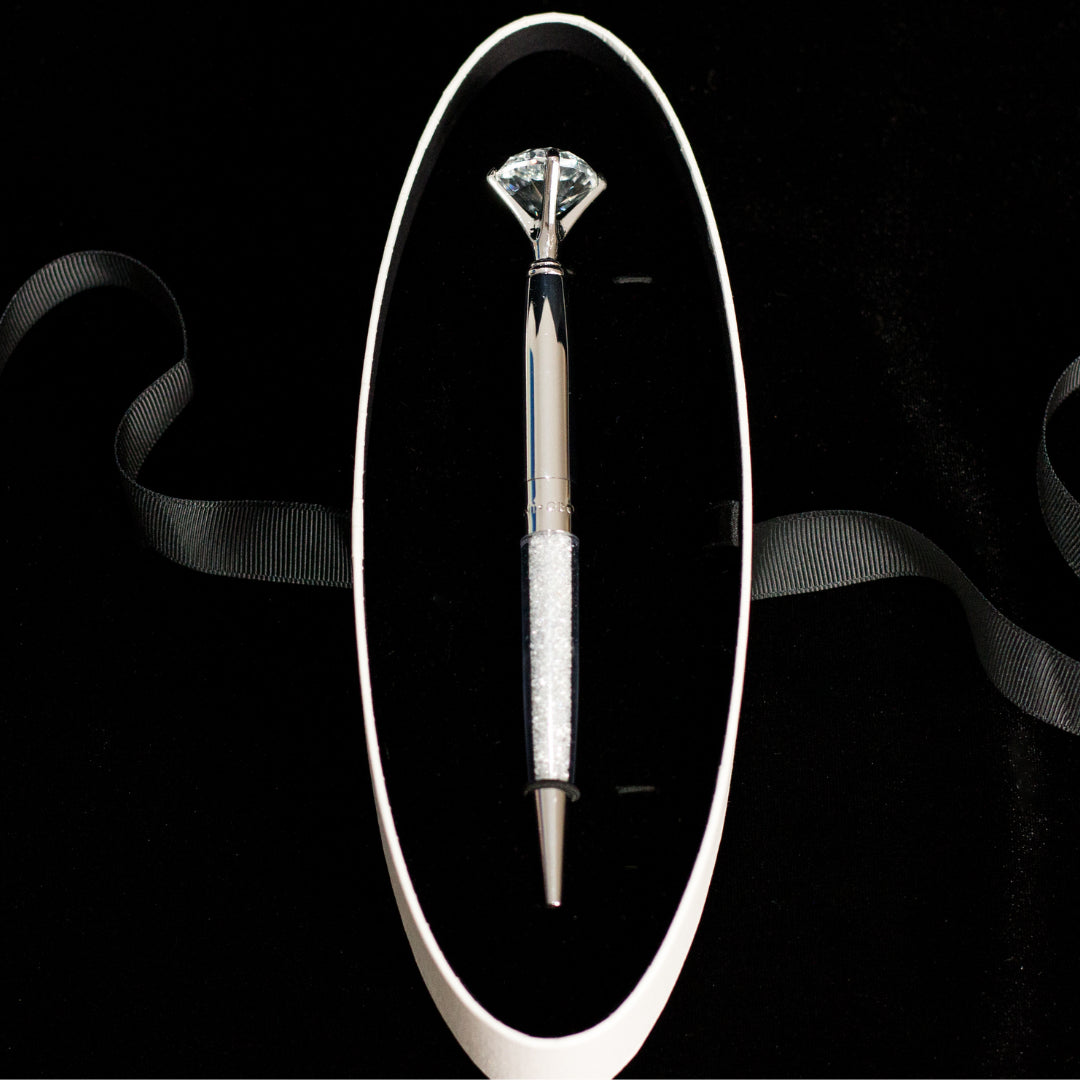 Georgini Diamond Pen Silver