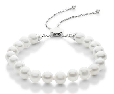 Freshwater Pearl Bracelet With Adjustable Clasp