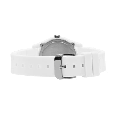 Lorus White Rubber Band Neutral/Youth Sports