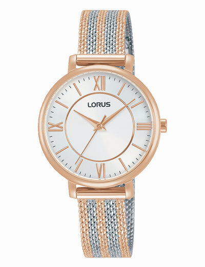 Lorus Ladies Rose Two Tone Dress Watch
