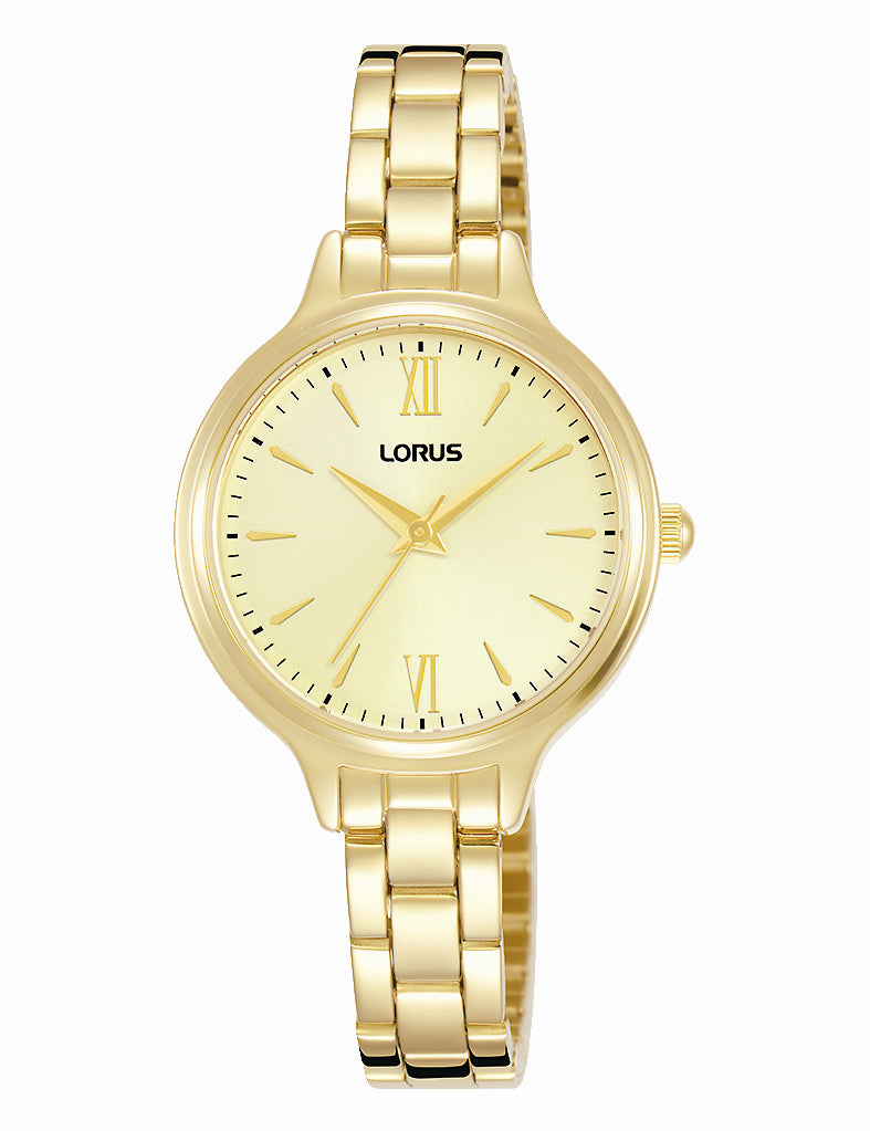Lorus Ladies Dress Gold Coloured Watch