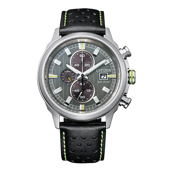 Citizen Gents Stainless Steel Chronograph Eco Drive Watch