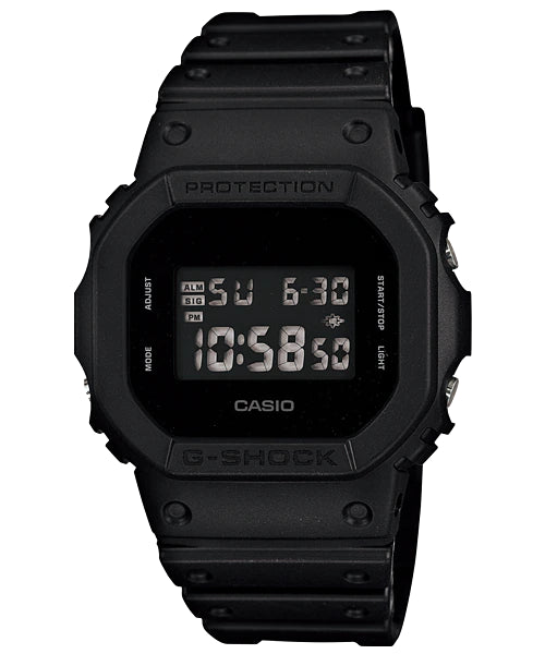 Casio G-Shock Black Digital Monotone 200m