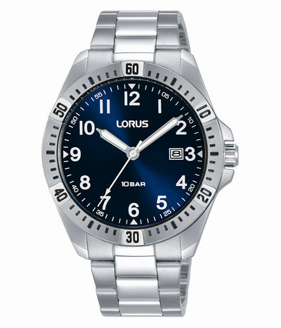 Lorus Gents Sports Silver Coloured Watch
